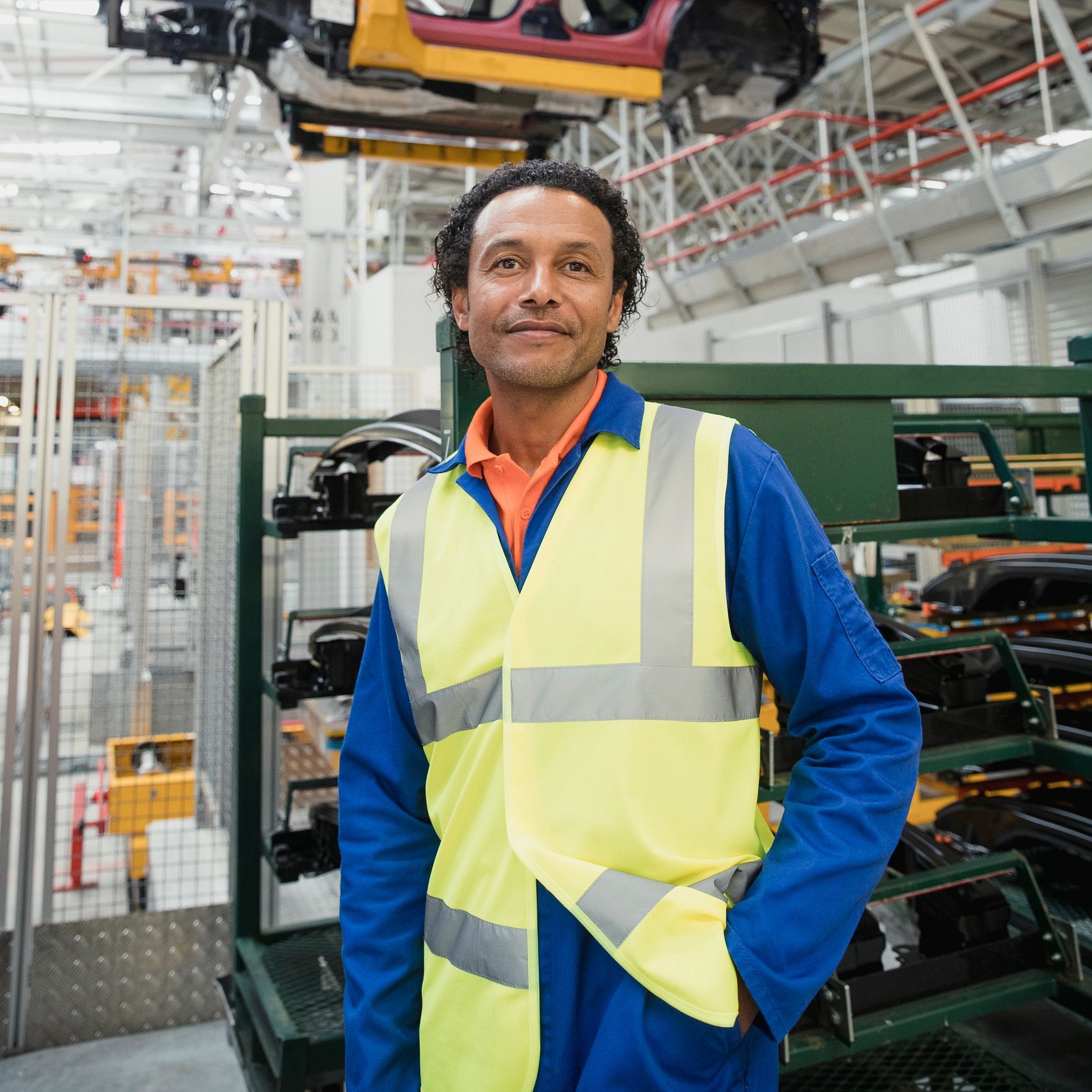 Portrait of a customer